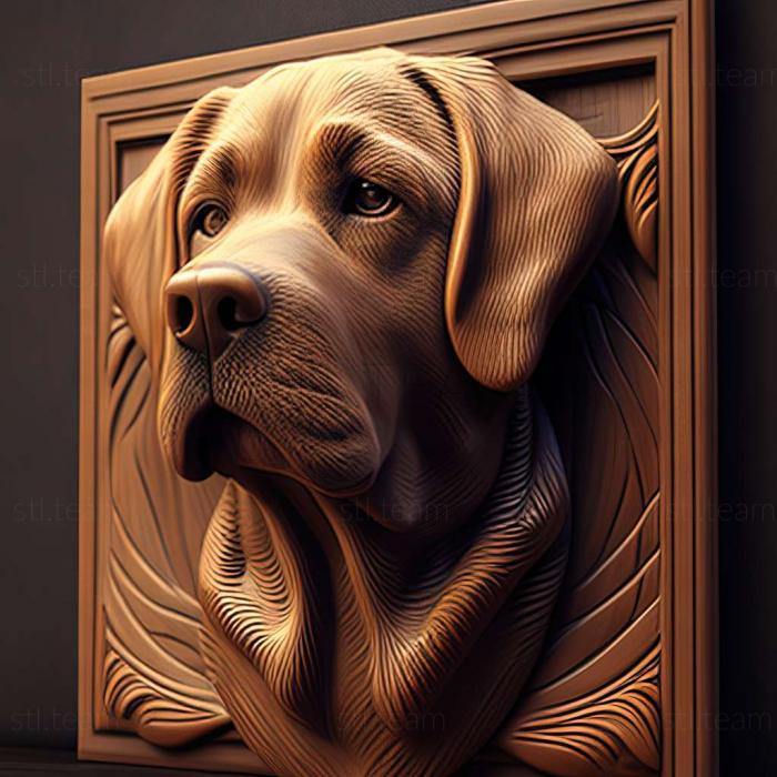 3D модель Шапандуа собака (STL)